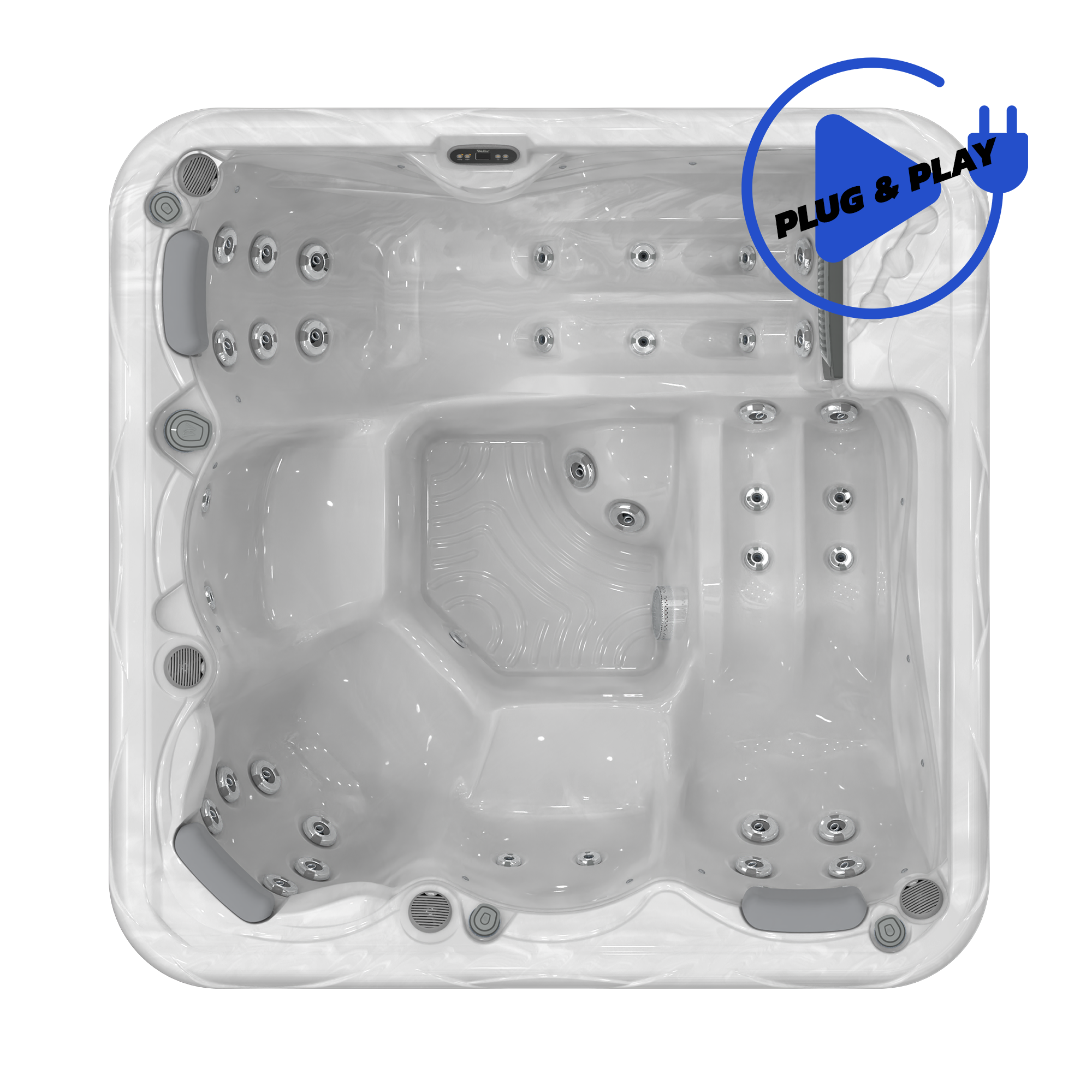 Spa Pluto Plug&Play - 5 places