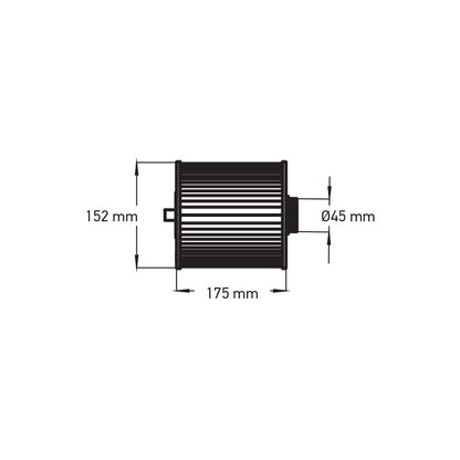 Superfine Antimicrobial paper filter 17,5x15,2(cm)
