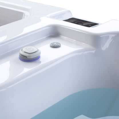 Iceland Duo Cold Plunge and Hot Tub control panel